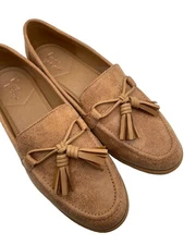 Crown Vintage SABRIEL Loafers Womens Size 9.5 41 Tan Career