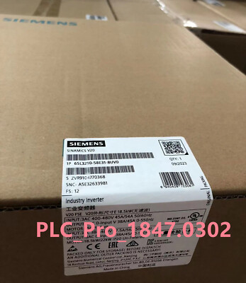 #ad 6SL3210 5BE31 8UV0 1PCS Brand New Siemens 6SL3210 5BE31 8UV0 Warranty 12 months $756.42