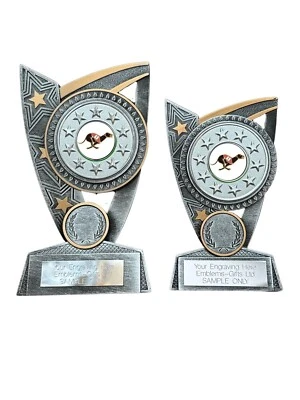 SMARTBADGE Greyhound Racing Award (J) Triumph Resin Sport Trophy graviert kostenlos