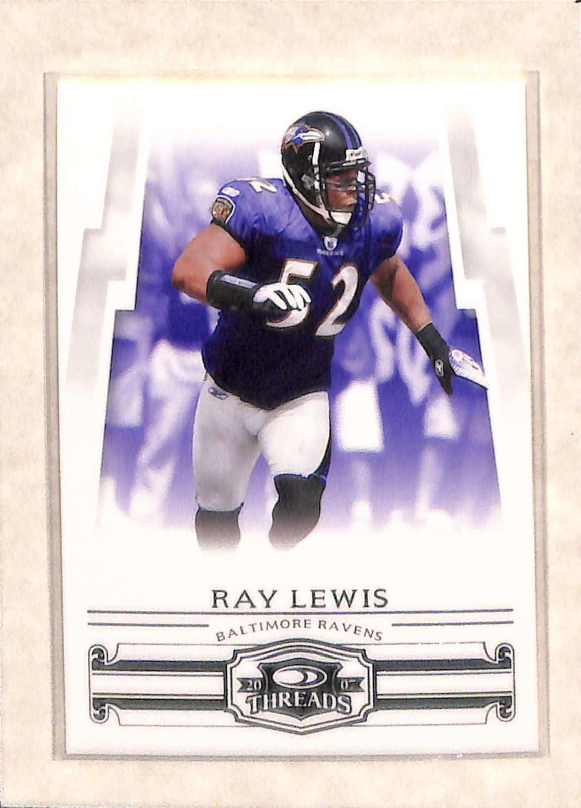 2007 Donruss Threads #6 Ray Lewis  NM