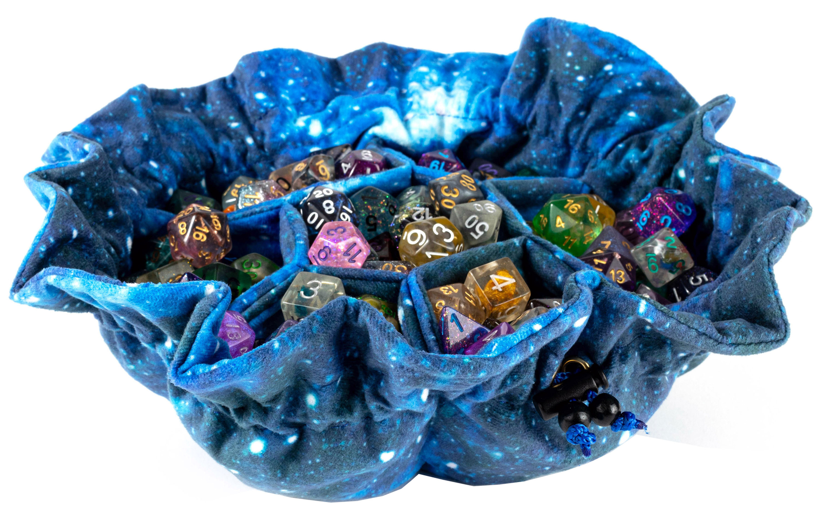 Бархатная сумка для игры в кости с карманами Galaxy 4590₽