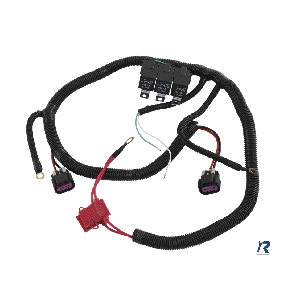 Жгут проводов для модернизации вентилятора двойной электрический для управления электронным блоком управления 1999–2006 годов 7L5533A226T - Изображение 2 из 4