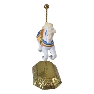 VINTAGE GIFTEC MINI PORCELAIN CAROUSEL HORSE 1989 | eBay