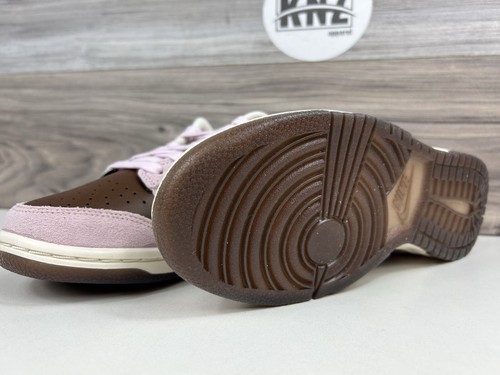 *Nike Dunk Low 'Neapolitan' Pink Cacao Wow White Ivory | HM0987 200 Women's - 第 5/9 張圖片