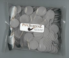 1000 Count ONE INCH Stainless Steel Pipe Screens HIGHEST QUALITY - MADE IN USA 