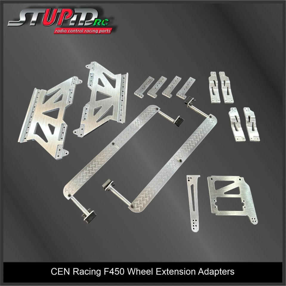 Cen Racing F450 70mm Lift Kit with Side Steps and Front Skid - StupidRC - Image 2 of 4