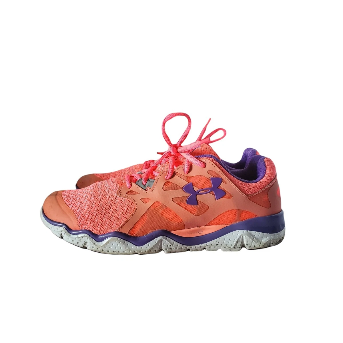 Under Armour Womens Micro Monza Running Shoes Orange 1249946-819 Low Top | eBay