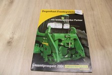 John Deere Degenhart Frontsysteme 8020,5020,6020,7010 Anbauanleitung   xx20992