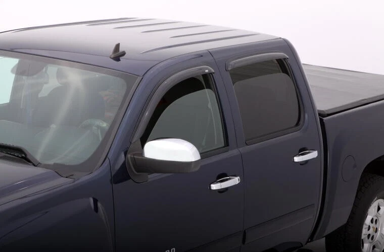 AVS 94515 Outside Mount Rain Guards for 2008-2013 Silverado Crew Cab & Suburban - Image 2 of 4