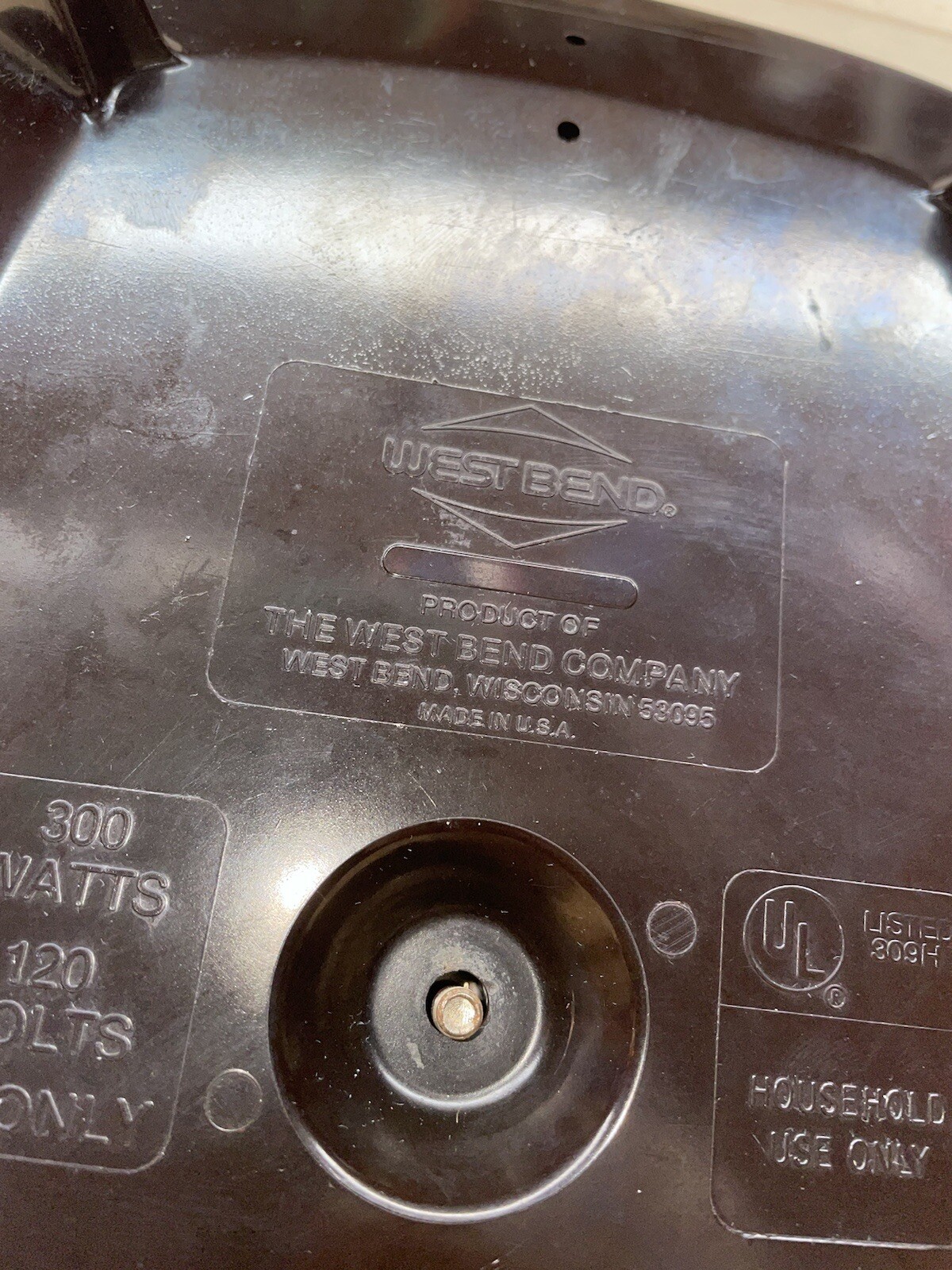 Vintage West Bend Slow Cooker 4 qt 5 Settings Complete Tested Working