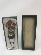 Rare Vintage Unique  Venezia Studio Bottle Stopper Has Ricordo On Back Of Head