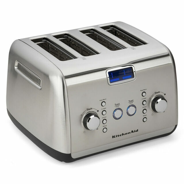 KitchenAid KMT423SX Slice Wide-Slot Toaster Silver for sale