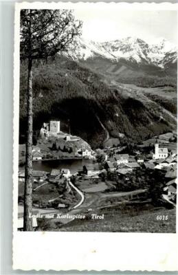 39500782 - Ladis mit Burg Laudeck und Karlsspitze 1961