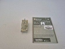 Axis and Allies Base Set British M3 Stuart 12/48 with Card