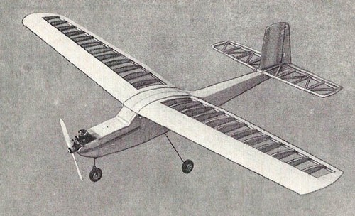 Graupner Taxi - Modelo de avión RC ~ Juego de costillas ala de balsa cortada con láser - Imagen 8 de 8