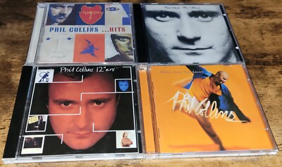 Phil Collins - 12'ers + Dance into the light + Face value + Hits auf 4 CD's
