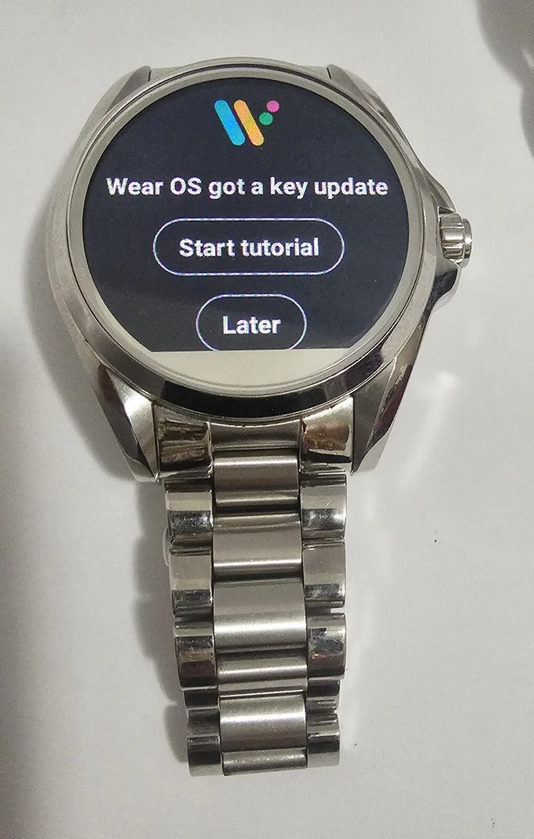 Michael Kors Access 45mm Unisex Smartwatch Silver