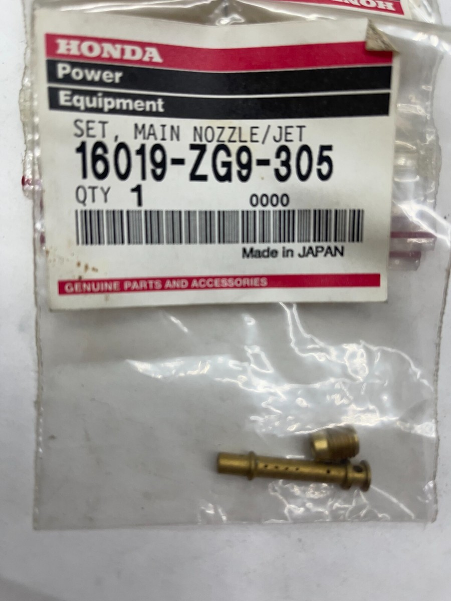 Main Nozzle Jet Set for Honda Part# 16019-ZG9-305 | eBay Main Nozzle Jet Set for Honda Part# 16019-ZG9-305 | eBay