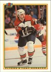 1990 Bowman Tiffany Hockey Tony Horacek #104