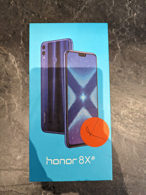 Smartohone,Handy Honor 8x Huawei schwarz 64 GB, 6,5 Zoll, Android Neu