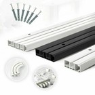 Gardinenschiene Zubehör Innenlaufschiene Vorhangschiene Deskenschiene Kunststoff