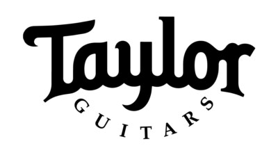 Taylor Guitars Klebeschrift Aufkleber   19 cm schwarz