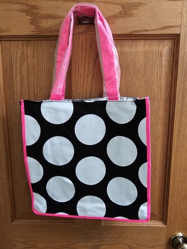 New! Little Miss Matched Reversible Tote w/Whimsical LITTLE MISSFITS Fun Print - Picture 2 of 9