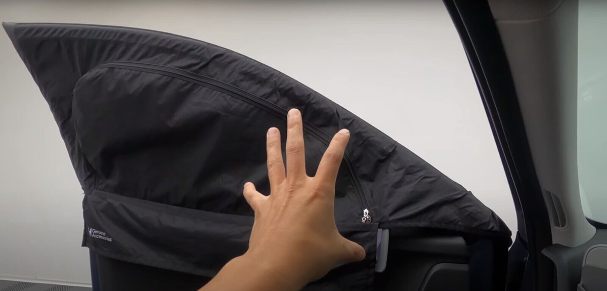 IONIQ 5 マルチカーテン&ワイパー&エアコンフィルター 3点セット Hyundai IONIQ 5 [H Genuine] Multi Curtain for Camping & Rest