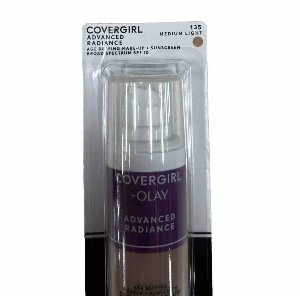 COVERGIRL + OLAY Advanced Radiance Age Defying Makeup + Sunscreen 1 Oz (2 PACK) - Image 3 of 4