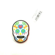 Crocs Jibbitz Symbol Shoe Charms Jibbitz for Crocs, Sugar Skull, Small