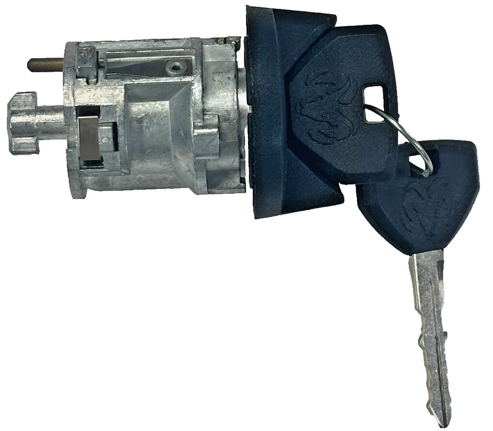 Interruptor de llave de encendido cilindro de bloqueo para Chrysler/Dodge 703718 con 2 llaves con logotipo Ram Foto 2 de 4