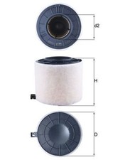 MAHLE Luftfilter LX 4410 Filtereinsatz für AUDI A5 F53 F5P Sportback F5A F5F A4