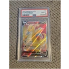 Pokémon Dragonite V Full Art Ultra Rare Holo Evolving Skies #191 PSA 10