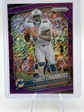 2025 Panini Prizm Chris Chambers Miami Dolphins /15 Purple Shimmer #107