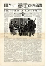 Youth's Companion Magazine Jan 4 1906 VG- 3.5 Low Grade