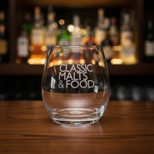 6 x Classic Malts & Food Scotch Whiskey Glas Tumbler Gl&auml;ser NEU