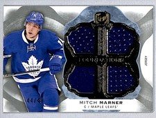 Mitch Marner 2016-17 UD The Cup Foundations Quad Rookie Jersey /49 #F-MM Toronto