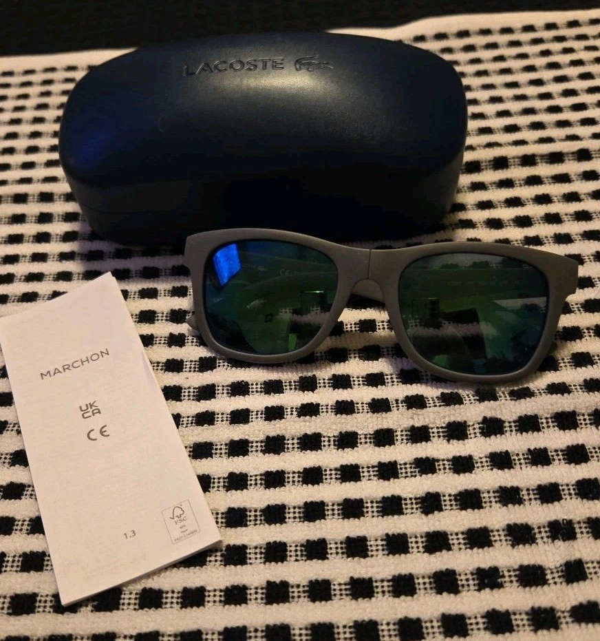 Lacoste Green Mirrored Sunglasses for Men for sale | eBay display picture 1