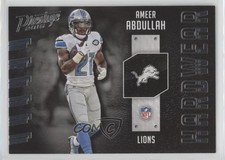 2016 Panini Prestige Hardwear Ameer Abdullah #3 c4h
