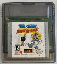 Tom and Jerry in Mouse Attacks Nintendo Game Boy Color GBC 2000