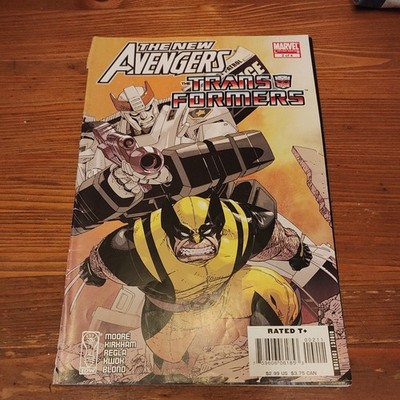 New Avengers/Transformers #2 of 4 Marvel Comics