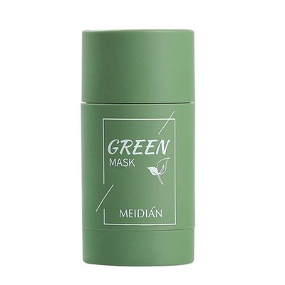 Green Tea Purifying Clay Mask Stick Facial Deep Cleansing Acne Remover