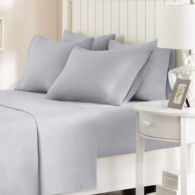 Microfiber Set 14'' Deep Pocket, Wrinkle Resistant All Around ElasticYearRound...