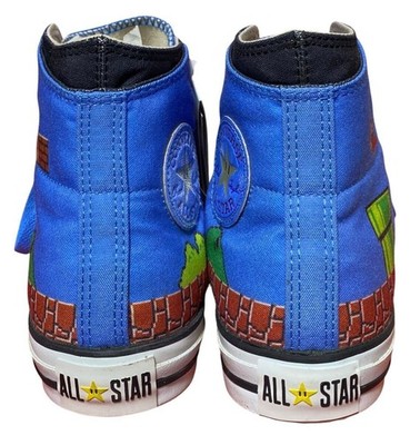 Converse All Star x Super Mario Bros SC High 1C362 Men's US8.5 w
