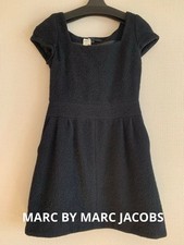 MARC BY MARC JACOBS Wool Mohair Nylon French Sleeve Dress Black Size 2 MJ1225207