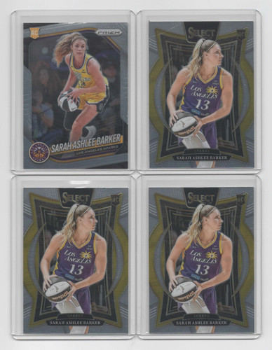 Sarah Ashlee Barker #31 2025 Panini Select WNBA Sparks card