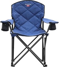 SUNNYFEEL XXL Oversized Camping Chair 800 lbs for Big Tall Adults, Blue  Por TC