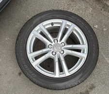 AUDI Q3 GENUINE S LINE 18”ALLOY WHEEL & TYRE (2014-2018) 8U0 601 025 AJ