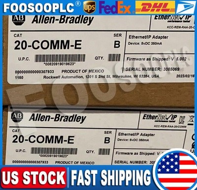 2022 New SEALED Allen Bradley 20-COMM-E /B ENet/IP to DPI Communication 20COMME