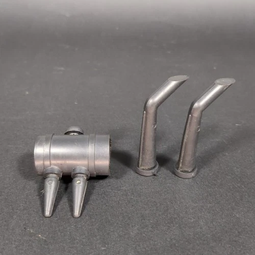 Mighty Tonka Crane Dump Exhaust Pipes Air Filter Black Rubber Original Parts